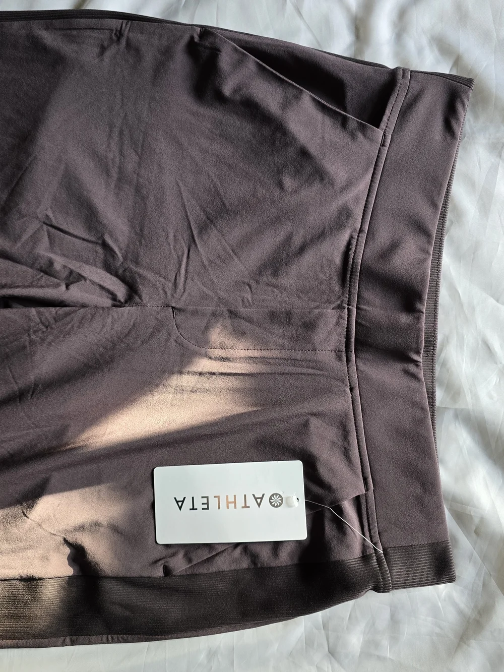 NWT Athleta Purple Casual Pants Pockets Women’s Size 6 - Picture 6 of 8